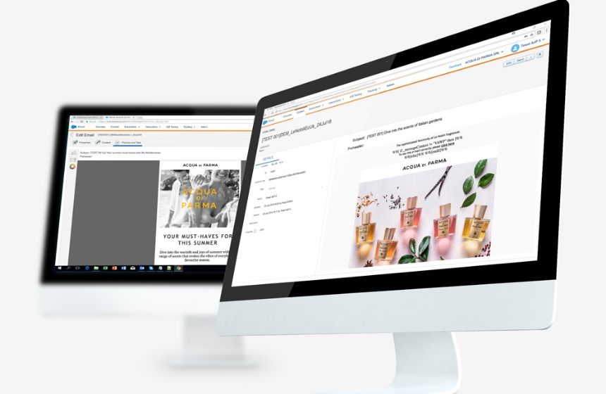 Salesforce, customised emails and client training